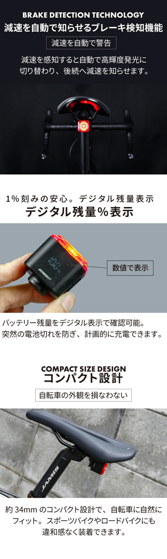 GORIX GX-TLSmart テールライト