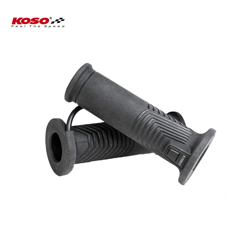 Koso Europe HG-17 Heizgriffe (130mm, integrierter Schalter)