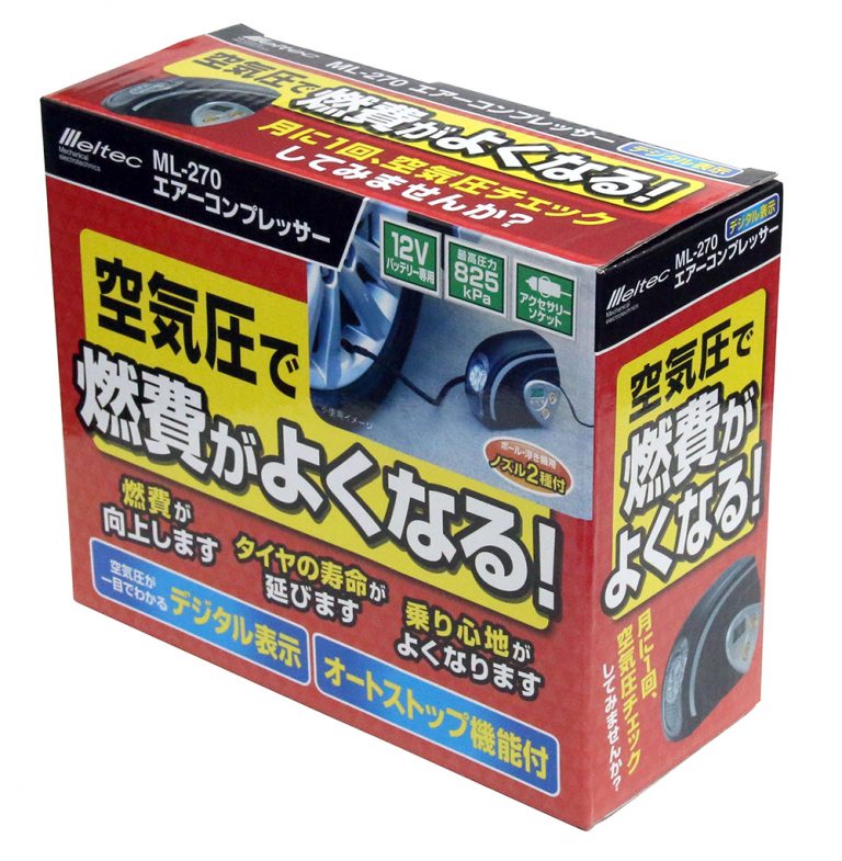 大自工業meltec ML-270(DC12V車載電源・デジタル表示)