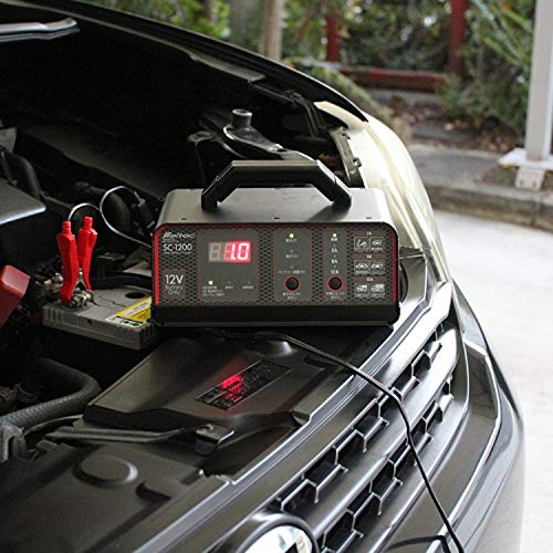 メルテック SC-1200 バッテリー充電器 使用イメージ