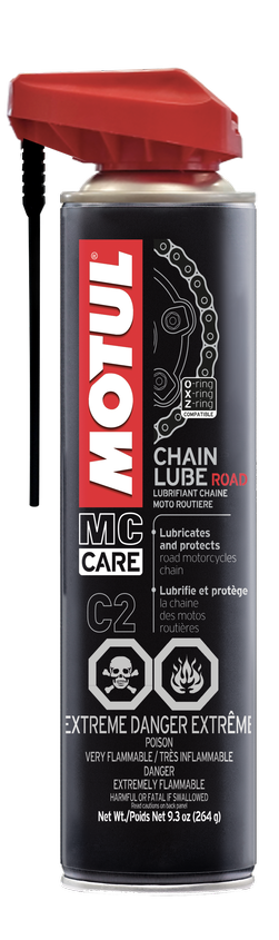2. Motul MC Care C2 Chain Lube Road