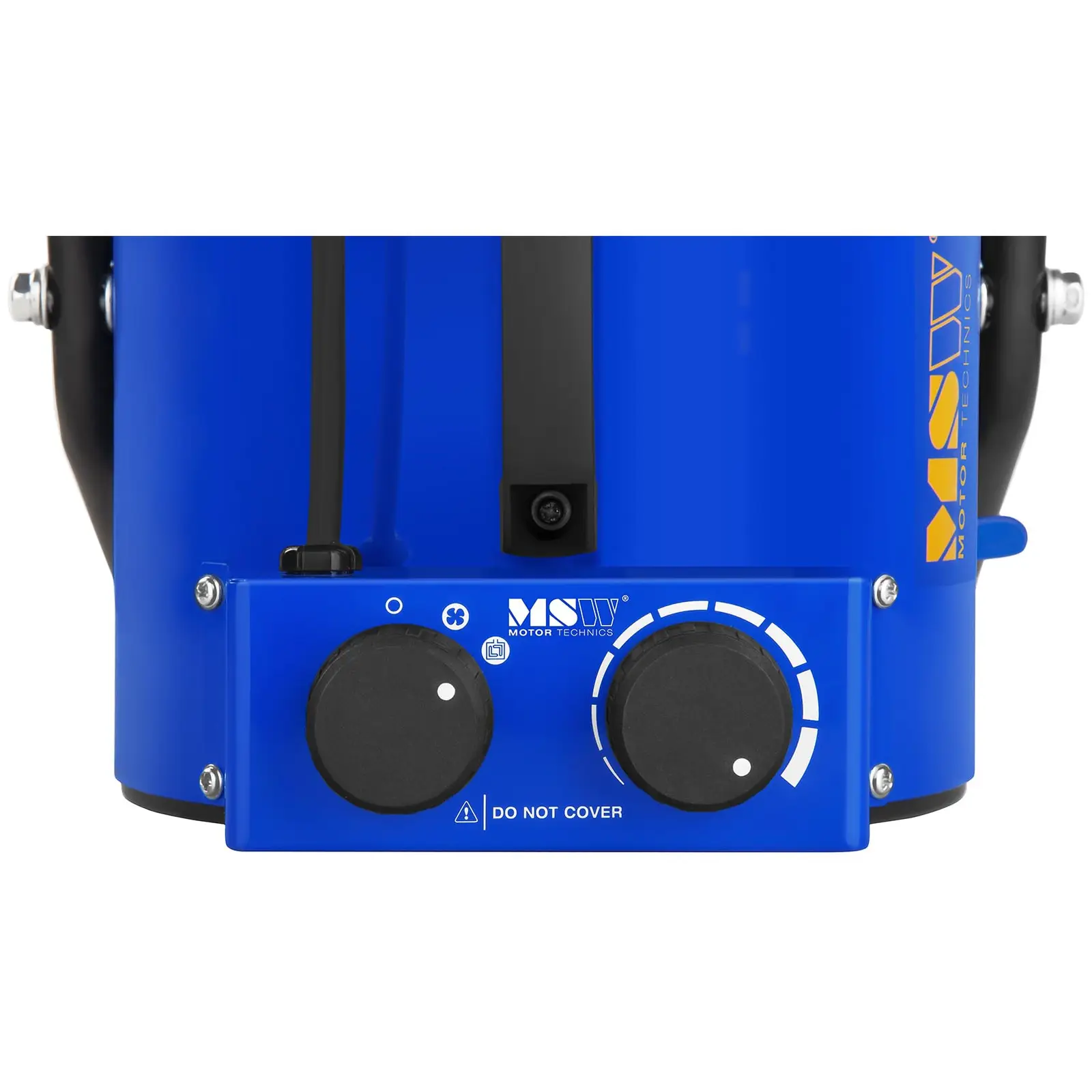 MSW Generador de Aire Caliente Eléctrico 3.000 W en uso