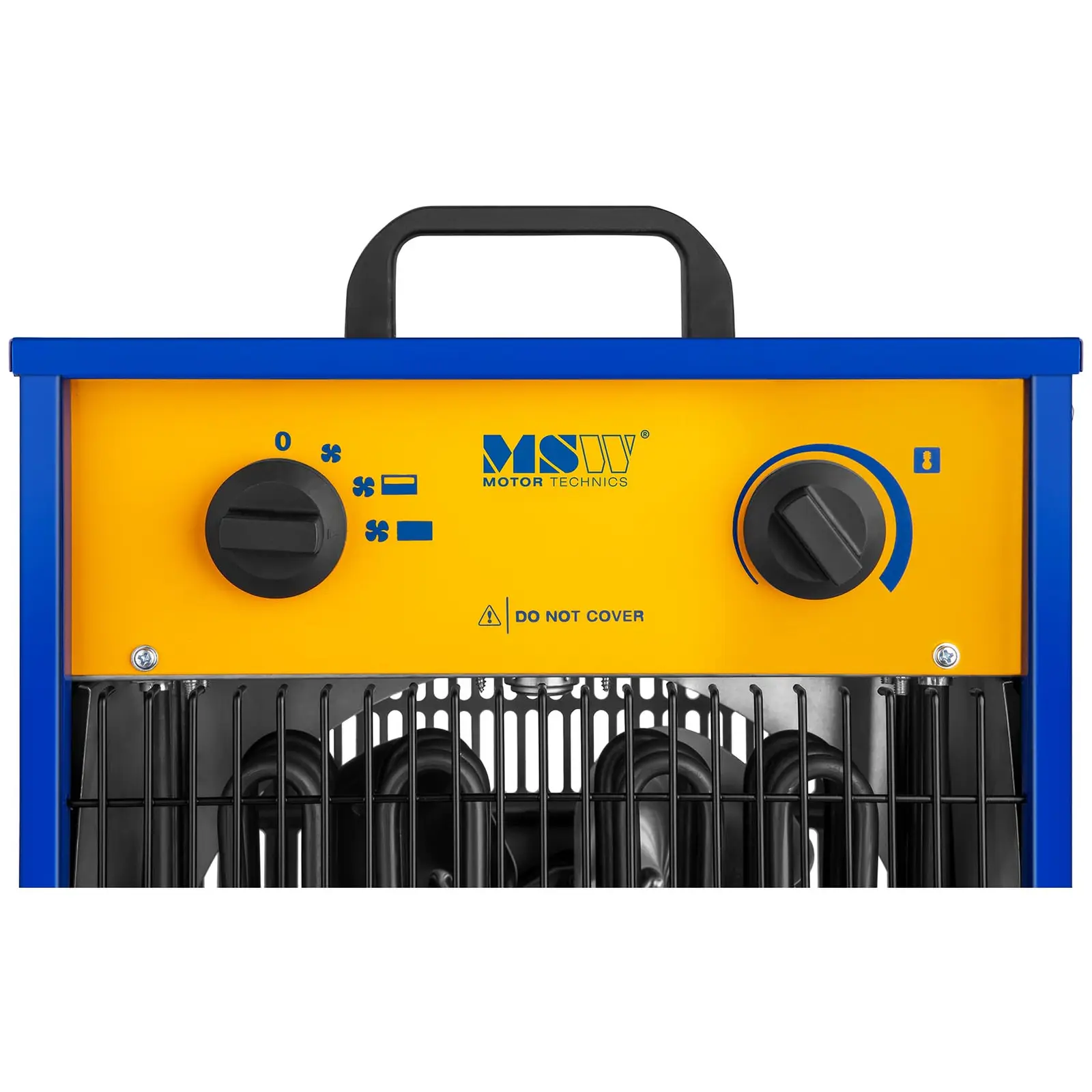 MSW Generador de Aire Caliente Eléctrico 9.000 W en uso