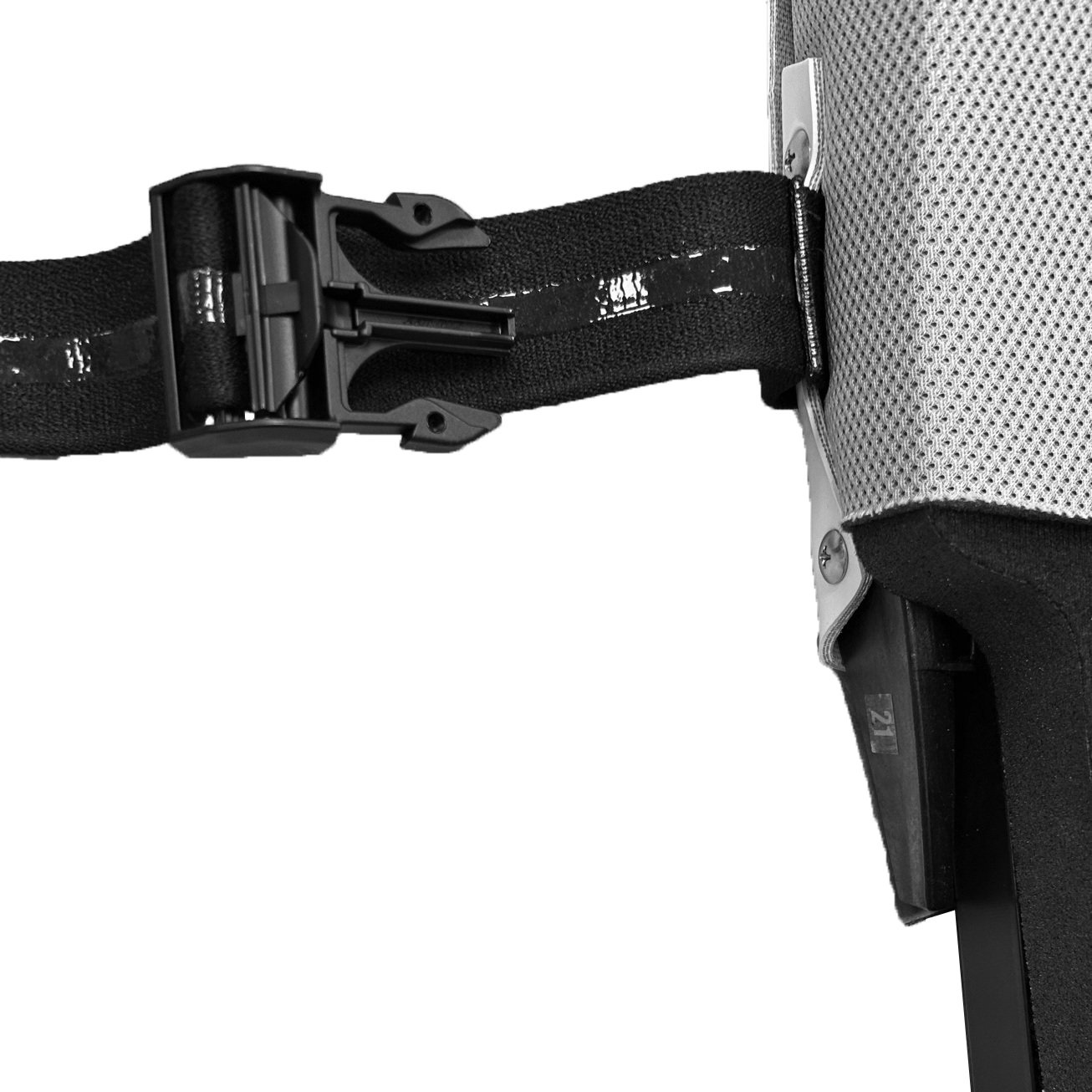 ProKnee 0714 custom-fit professional knee pad shown worn on the knee