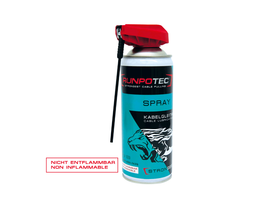 Runpotec Kabelgleitmittel Spray 400 ml, Art. 20523
