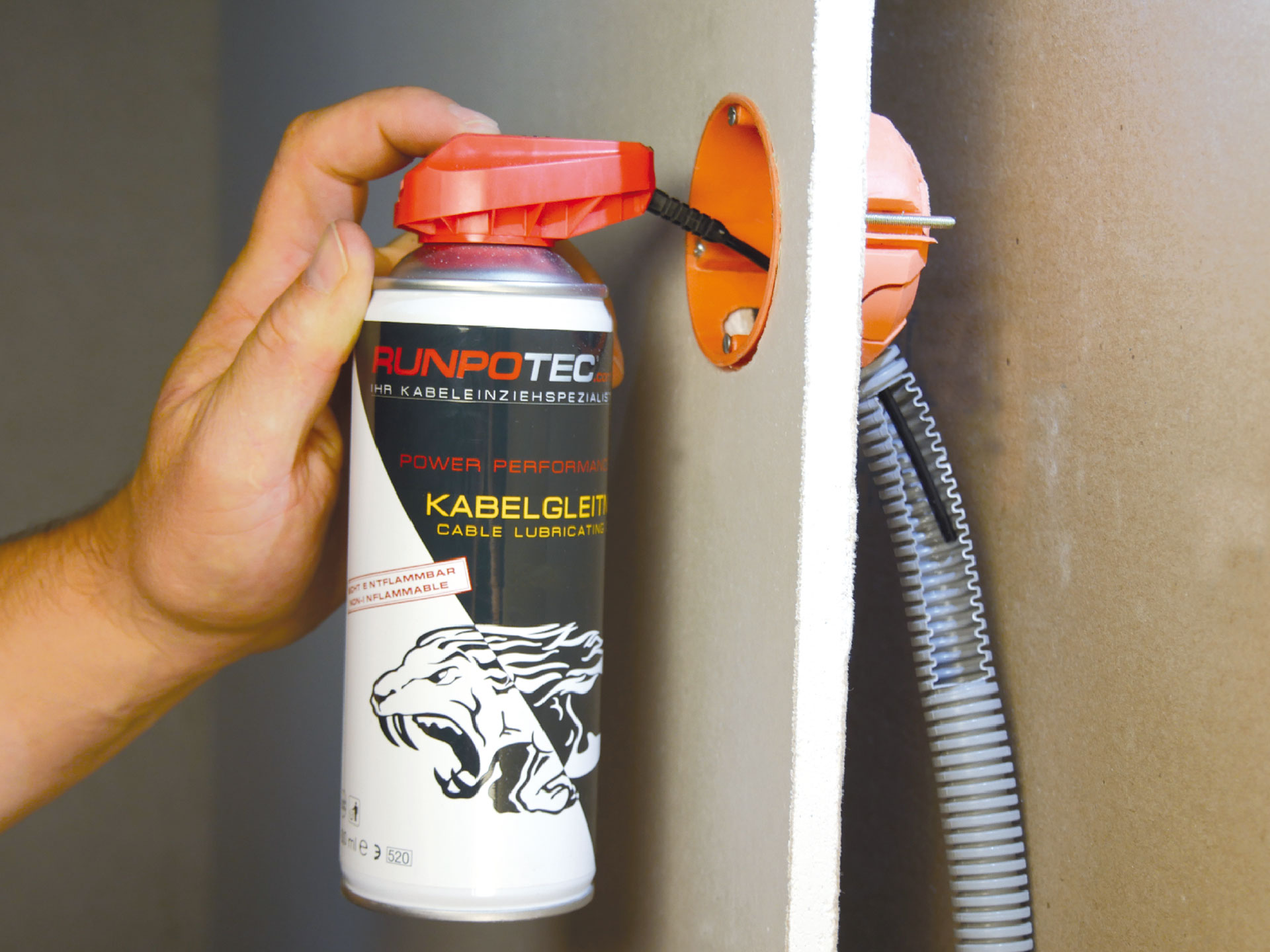 Runpotec Lubricante para Cables en Spray 400 ml, Ref. 20523