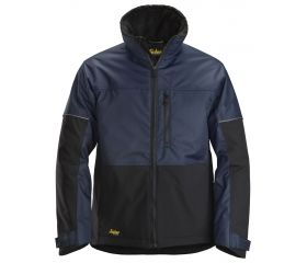 Chaqueta de invierno Snickers Workwear 1148 AllroundWork azul marino y negro