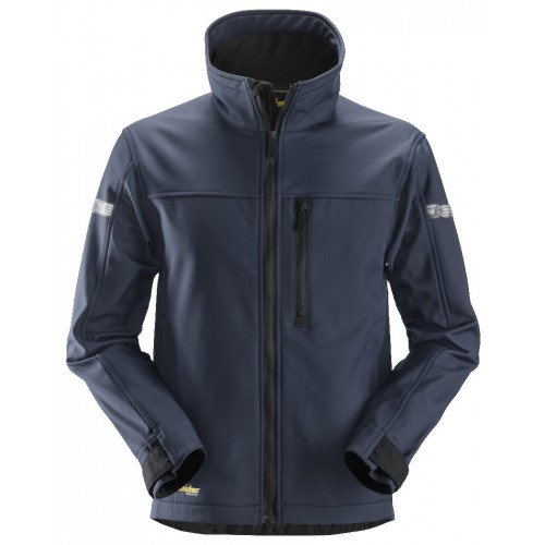 Snickers Workwear 1200 AllroundWork Softshelljacke in Schwarz f&uuml;r Handwerker