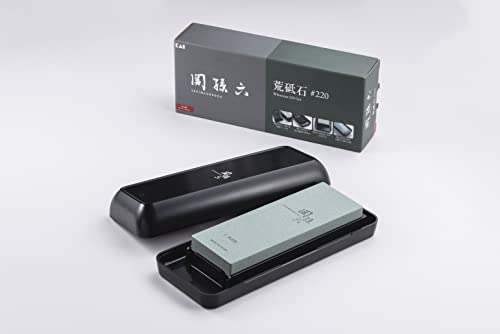 貝印(KAI) 関孫六 荒 砥石 #220 収納ケース付 日本製 AP0328 画像2(Amazon商品画像)
