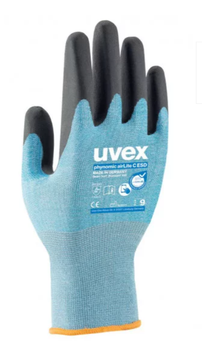 Uvex phynomic airLite C ESD Schnittschutzhandschuh Produktfoto