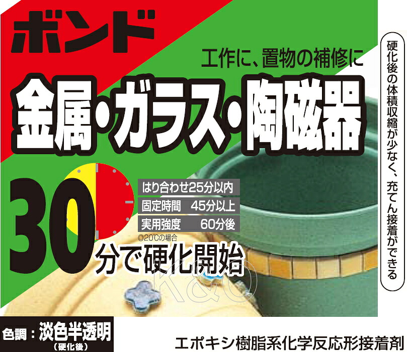 コニシ ボンドクイック30 15gセット(#16223) 画像2(商品画像)