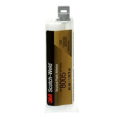 3M スコッチウェルド 構造プラスチック接着剤 DP8005 オフホワイト 45mLデュオパック 画像2(Amazon商品画像)