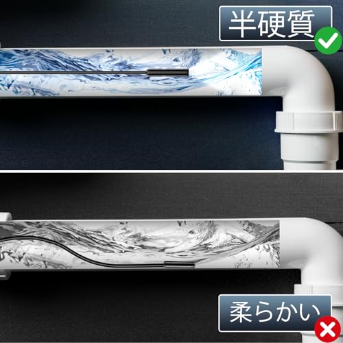 Ennovor W201E ファイバースコープ(7.9mm・5m)