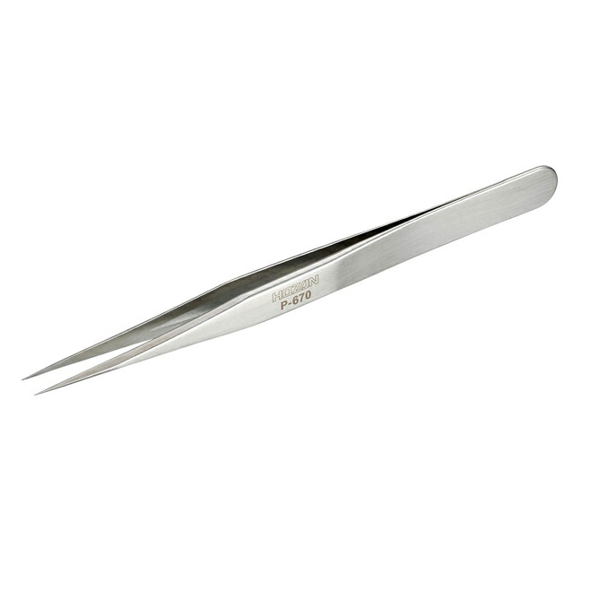 ホーザン(HOZAN) ピンセット 精密型 完全非磁性 全長120mm P-670