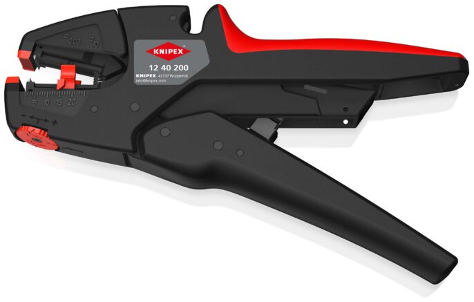 KNIPEX EvoStrip 12 40 200 pelacables autoajustable