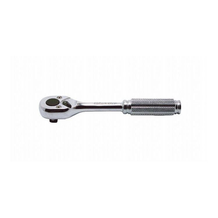 Ko-ken(コーケン) ラチェットハンドル(ローレットグリップ) 差込角6.35mm(1/4インチ) 2753N