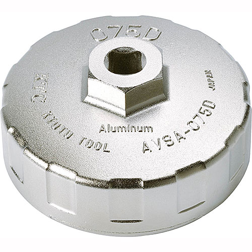 京都機械工具(KTC) カップ型オイルフィルターレンチ AVSA-075D