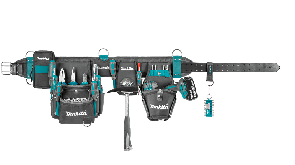Makita E-05175 Werkzeuggürtel-Set (Echtleder)