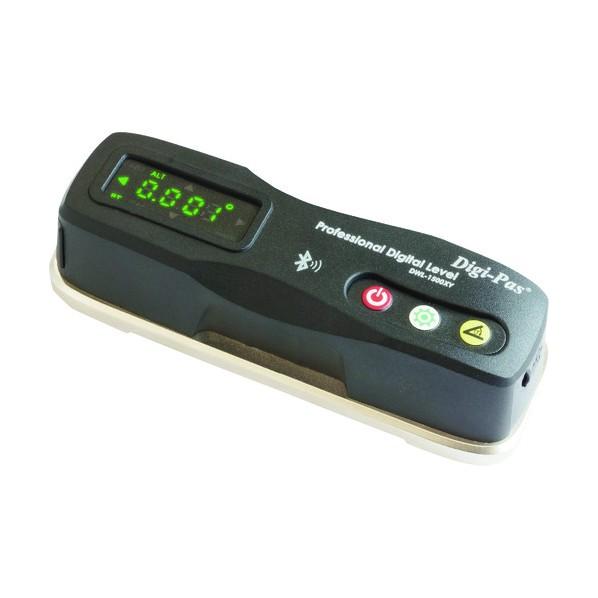 DigiPas DWL1500XY 2軸精密スマートデジタル平形水準器 傾斜計 Bluetooth 0.02mm/m