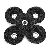 5PCS 100mm 60# ユニロンブラックディスク ソフト ディスクグラインダー用 ナイロンディスク(Amazon商品画像)