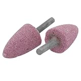 Sourcingmap(uxcell) シャンク円錐マウント砥石 直径5.5mm(2個入り)(Amazon商品画像)