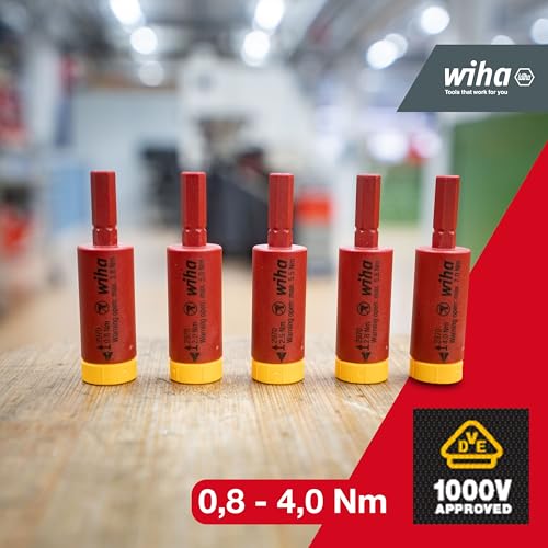 ノガ・ウォーターズ wiha 絶縁 イージートルク アダプターセット 5本組 HGZ147VDEETA5