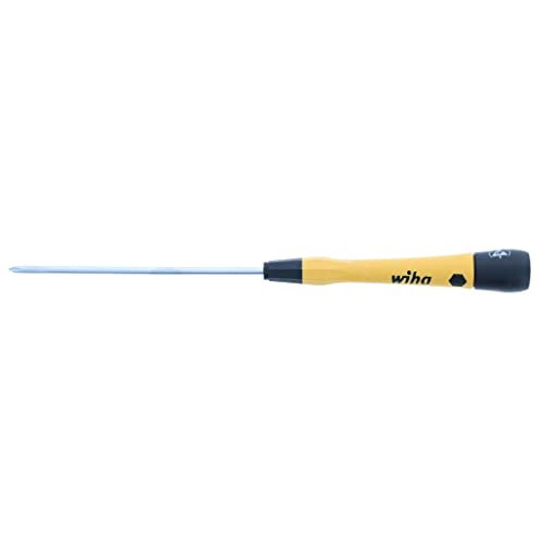 Wiha 27333 ESDセーフピコフィニッシュ精密ドライバー - プラス#0 x 100mm