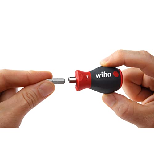 Wiha 28103 Magnetic 1/4 Bit Holder, Stubby, 57mm by Wiha