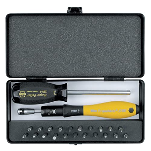 Wiha 28591 24-Piece ESD Safe Adjustable TorqueVario-S Bit Set by Wiha