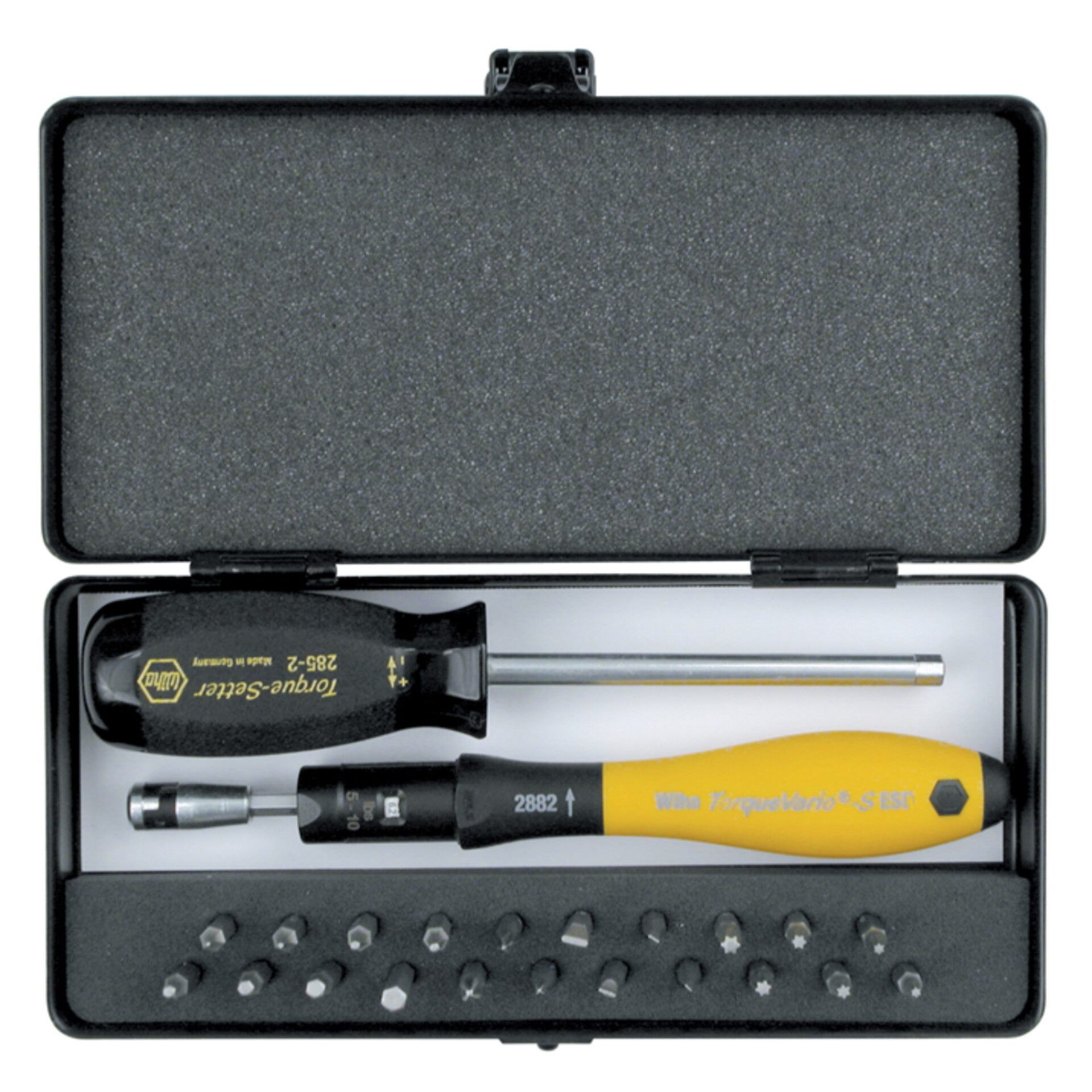 Wiha 28591 24-Piece ESD Safe Adjustable TorqueVario-S Bit Set by Wiha
