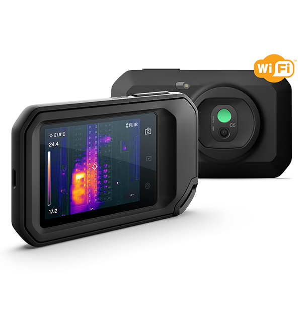 FLIR C5 コンパクトサーモグラフィカメラ(単体・ポケット型プロ、MSX)