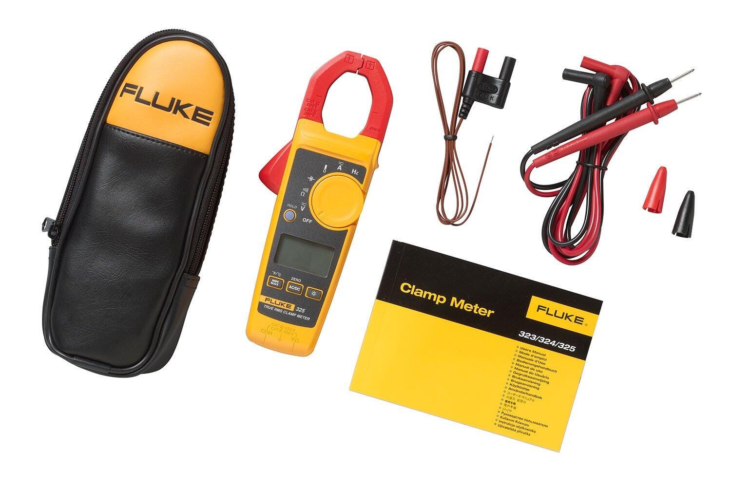 FLUKE 325 True RMSクランプメータ 付属品一式
