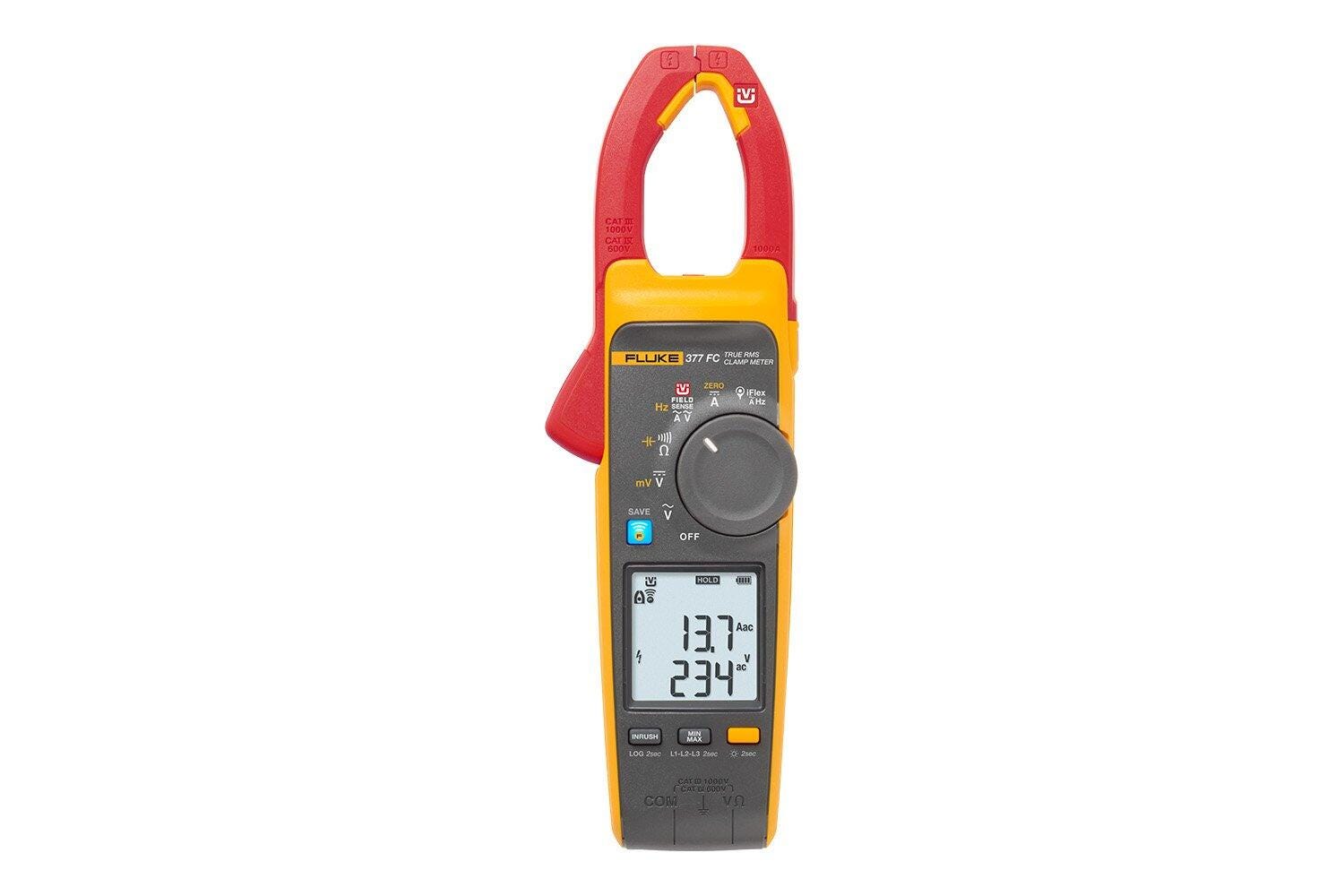 FLUKE 377FC/CN AC/DCクランプメータ 正面