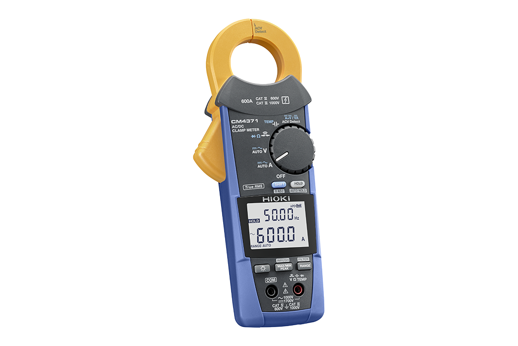HIOKI CM4371 AC/DCクランプメータ 斜め