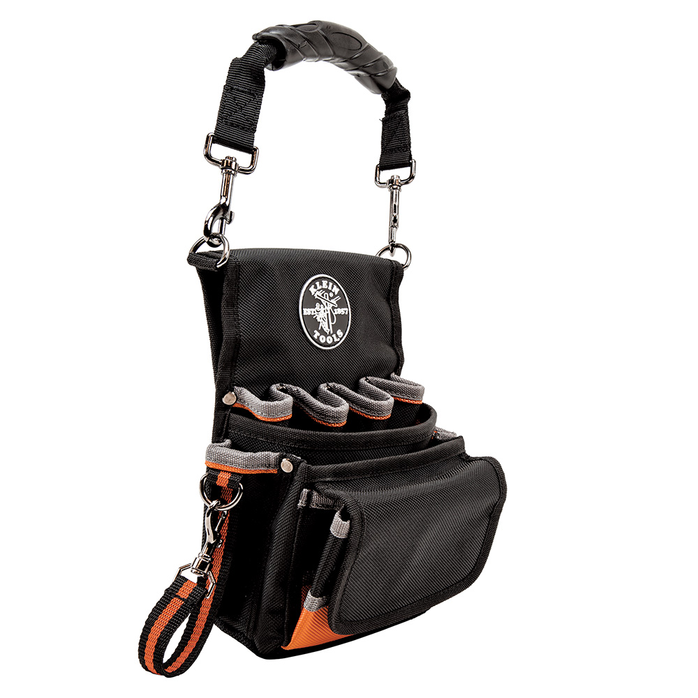 Klein Tools Tradesman Pro Tool Pouch 9-Pocket 1680D Ballistic Weave 5242