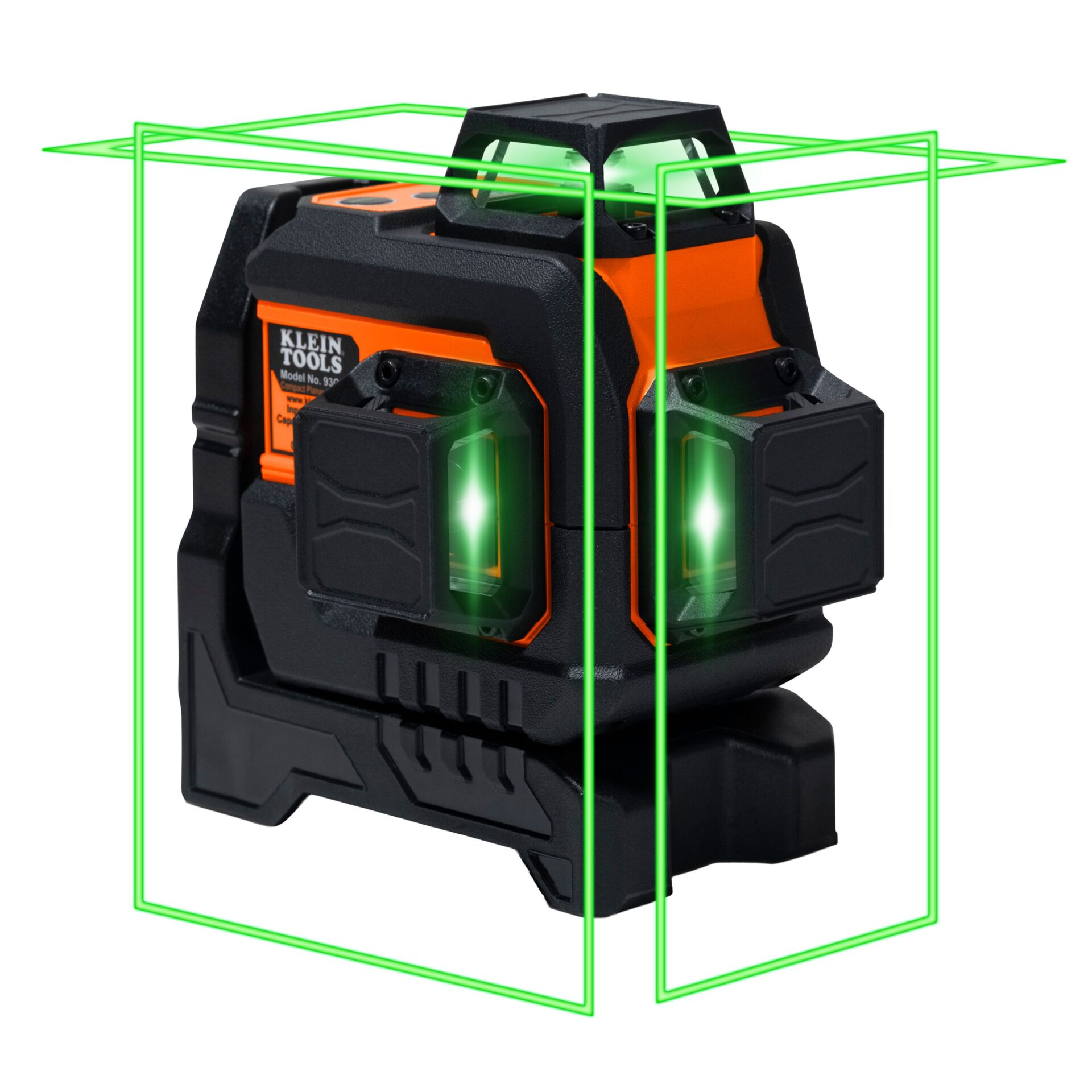 Klein Tools Compact Self-Leveling Laser Level Green Cross-Line 100-Ft 93CPLG