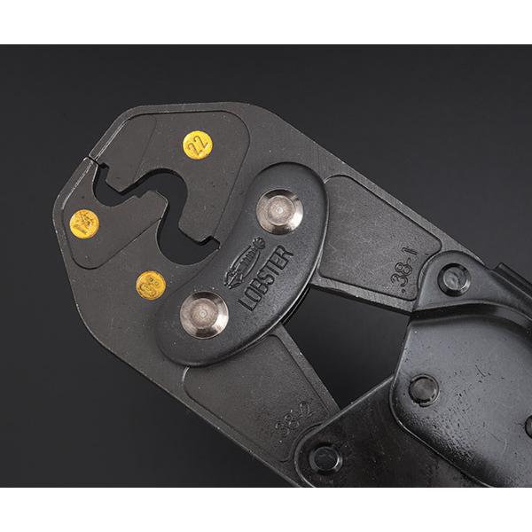 ロブテックス(LOBSTER/エビ印/LOBTEX) 倍力式圧着工具 AK38A（2枚目）