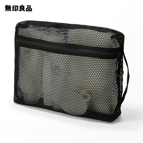 立体メッシュケース・黒 L 商品画像