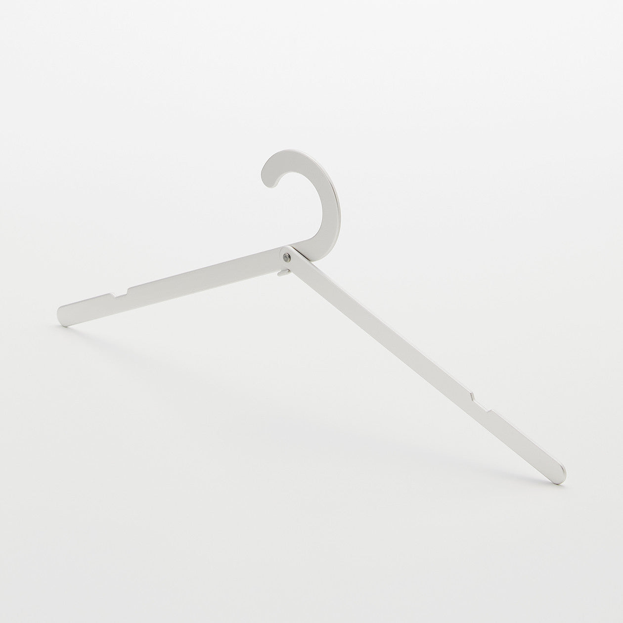 MUJI portable foldable hanger, alternate view
