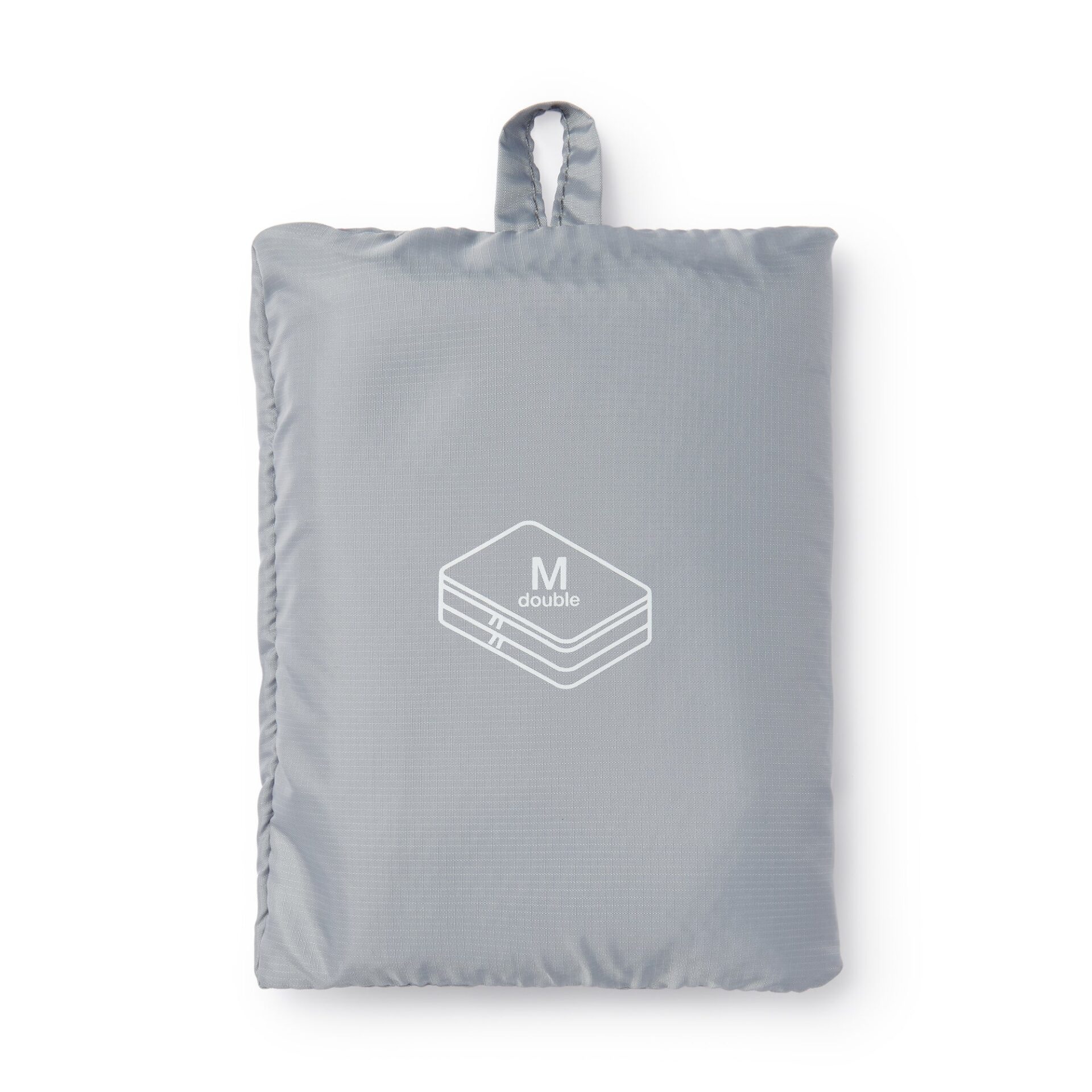 MUJI polyester gusset case, double type, medium
