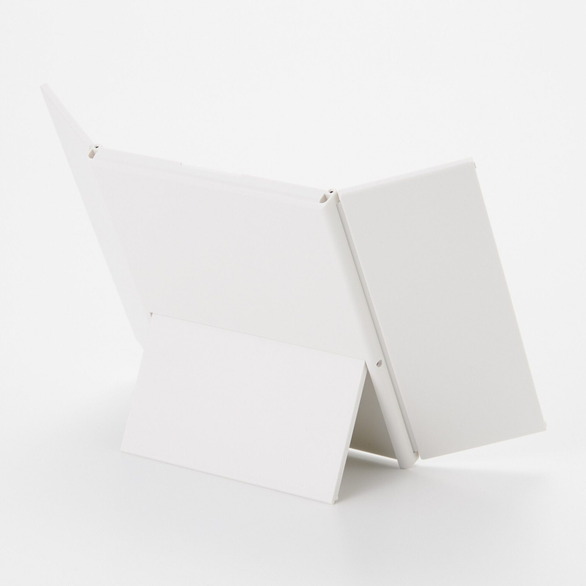 MUJI tri-fold mirror, alternate view