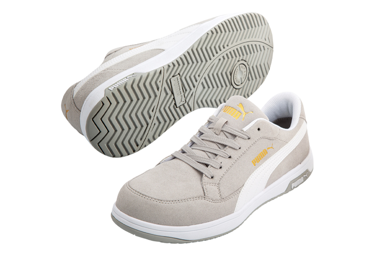 PUMA SAFETY(プーマセーフティ) 安全靴 Heritage AIRTWIST 2.0 LOW グレー No.64.218.0 JSAA A種 23.0cm対応 レディース/メンズ