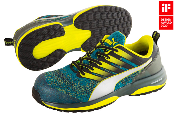 PUMA SAFETY(プーマセーフティ) 安全靴 MOTION CLOUD CHARGE グリーン No.64.212.0 JSAA A種 IMPULSE FOAM