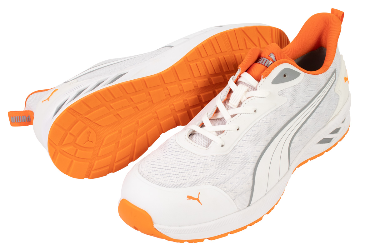 PUMA SAFETY(プーマセーフティ) 安全靴 GLIDE LOW 白 No.64.404.0 JSAA A種 ニットアッパー 軽量